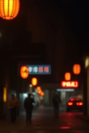 竖版主推海报，夜色港口调度塔与十二扇亮着灯的窗