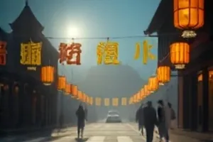 《山谷回音壁》封面，山谷雾气与岩壁