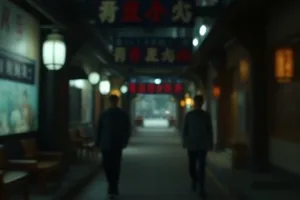 《第七次日落》封面，倒计时牌前的空旷街道